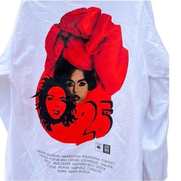 Miseducation of Lauryn Hill 25th Anniversary Tour T-Shirt, Various, New w/o Tag - Picture 4 of 12